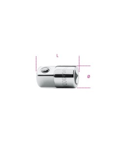 Adaptador cuadrado 1/4 y 3/8" 900/16 BETA