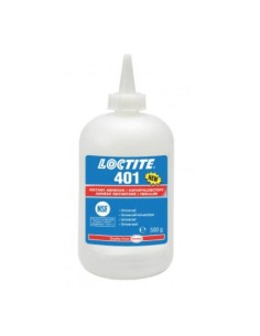 ADHESIVOS CIANOCRILATO LOCTITE 401 UNIVERSAL 500gr ADHESIVOS CIANOCRILATO LOCTITE 401 UNIVERSAL 500gr