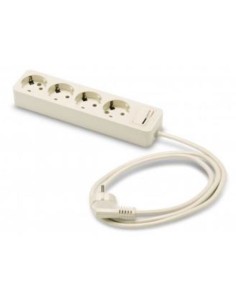 Base 4 tomas tt cable 3 m. c/int. 2628/3