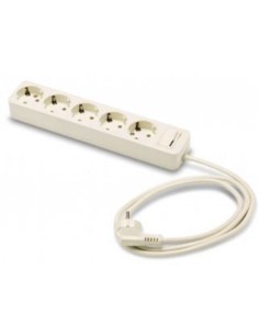 Base 5 tomas tt c/int. cable 1.5 m. 2625