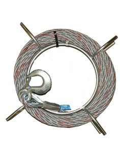 Cable para cabrestante Tractel T-7, 10 metros. Cable para cabrestante Tractel T-7, 10 metros.