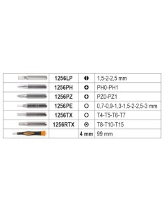 CAJA BETA 21 MICRO DESTORNILLADORES 1256/C21-1 BETA