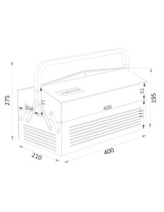 CAJA HERRAMIENTAS REF. 102 5