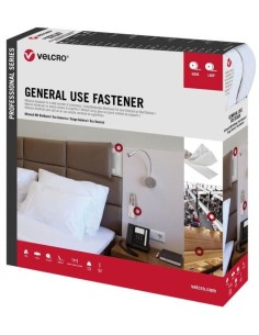 VELCRO brand tape USO GENERAL BL 50 mm. 25 mt. VELCRO brand tape USO GENERAL BL 50 mm. 25 mt.