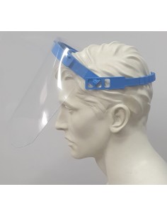 PANTALLA PROTECCION FACIAL AZUL