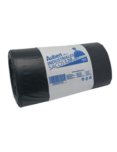 Paquete 20 bolsas basura industrial 80x105 negro g210