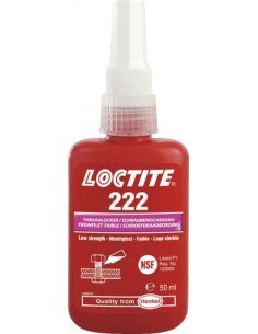 LOCTITE 222 FIJADOR DE ROSCAS 50 ml. LOCTITE 222 FIJADOR DE ROSCAS 50 ml.