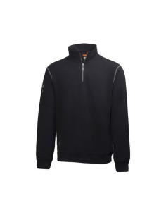 JERSEY OXFORD HZ SWEATER 990 BLACK L