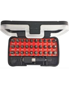 JUEGO DE PUNTAS 1/4,  31 pz. GEDORE