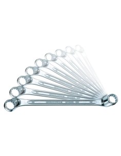 Juego llave estrella acodada dos bocas 20/10