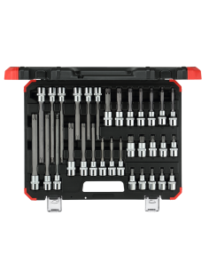 JUEGO VASOS DESTORNILLADOR 1/2 TORX  32 pz. GEDORE