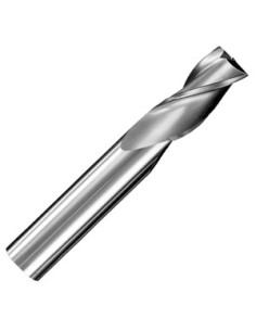 Fresa corta 2 labios HSS normal 200.80