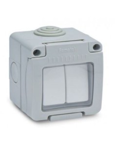 Doble conmut. estanco 10a-250v 19044