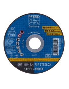 Disco corte 25u. eht 115x2,4 a46p psf-inox Disco corte 25u. eht 115x2,4 a46p psf-inox