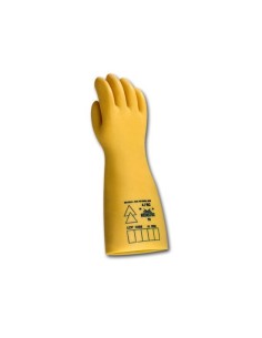 Guante látex eléctrico