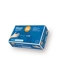 Caja 100 und. guantes cirujano vinilo nº 83 - Ferretería Aubert Caja 100 und. guantes cirujano vinilo nº 83 - Ferretería Aubert