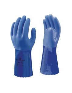 GUANTE SHOWA 660 PVC AZUL, PROTECCION PRODUCTOS QUIMICOS GUANTE SHOWA 660 PVC AZUL, PROTECCION PRODUCTOS QUIMICOS