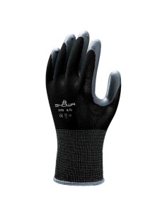 Guante nylon palma nitrilo negro nº 370 ng - Ferretería Aubert Guante nylon palma nitrilo negro nº 370 ng - Ferretería Aubert