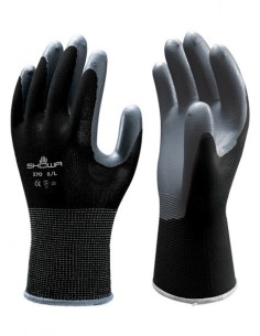 Guante nylon palma nitrilo negro nº 370 ng - Ferretería Aubert Guante nylon palma nitrilo negro nº 370 ng - Ferretería Aubert