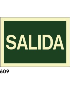 Señal 210x297 pvc 109 101 salida - Ferretería Aubert