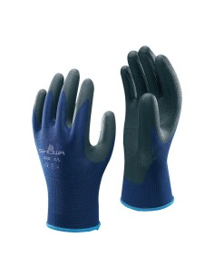 GUANTE NYLON AZUL SIN COSTURAS N 380