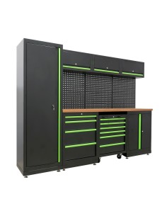 CONJUNTO DE MUEBLES MODULARES PARA TALLER + 53708 SET DE 4 MÓDULOS EVA CARBONO CONJUNTO DE MUEBLES MODULARES PARA TALLER + 53708 SET DE 4 MÓDULOS EVA CARBONO